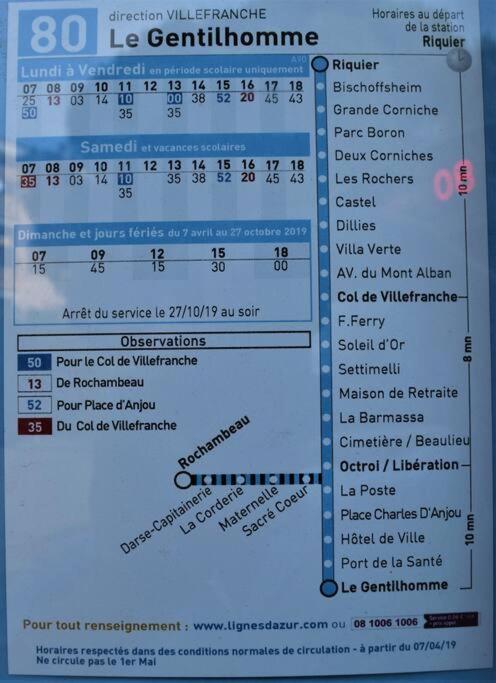 Apartament Iafrate-Oksoleil Villefranche-sur-Mer Zewnętrze zdjęcie